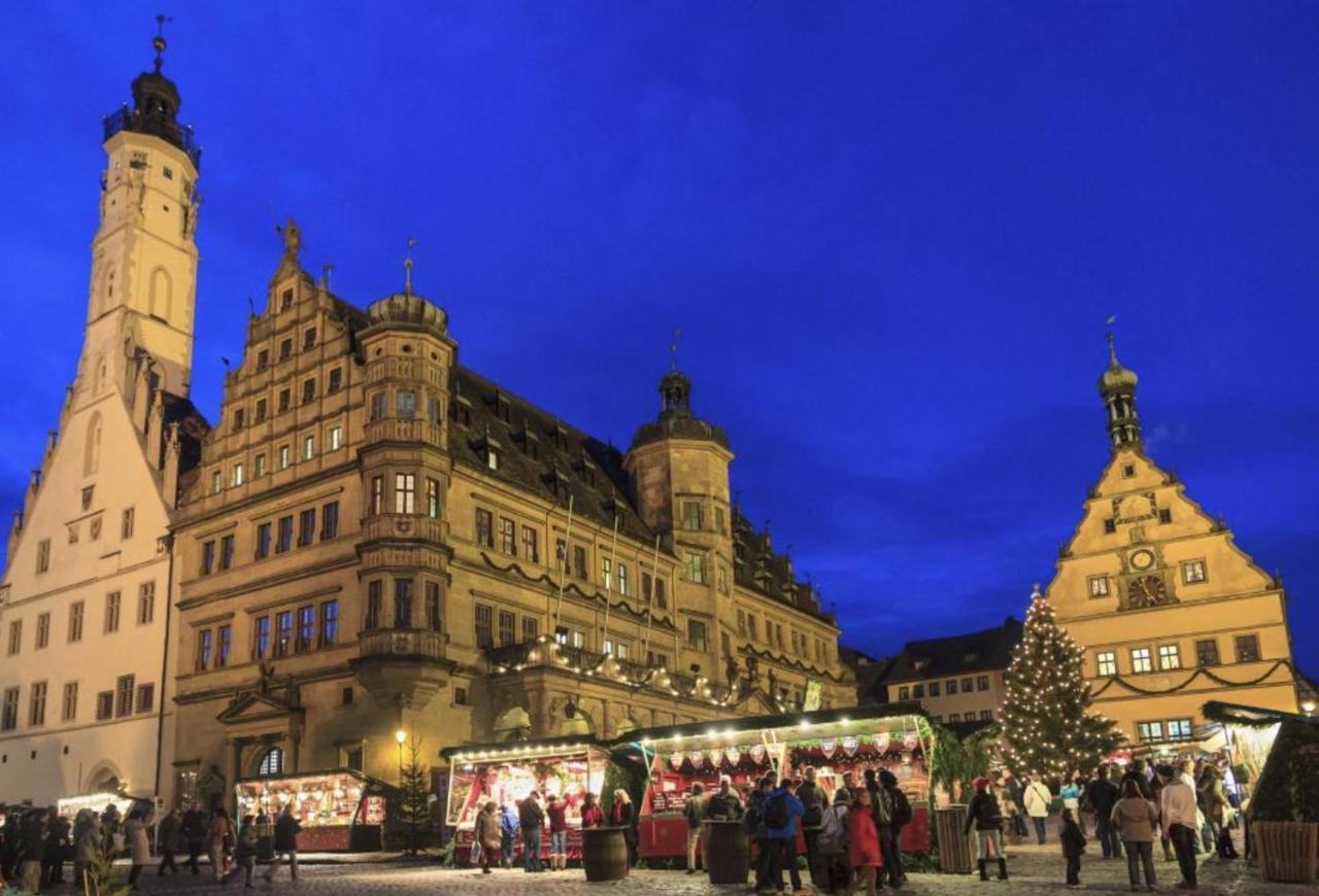 Pension Birgit Rothenburg ob der Tauber Exterior photo